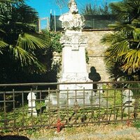 A marble bust of an illustrious son of Tizzana: Prof. Cav. Francesco Colzi